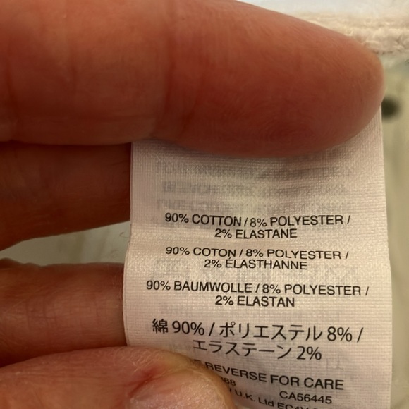 J.Crew high rise skinny white jeans - Picture 5 of 10